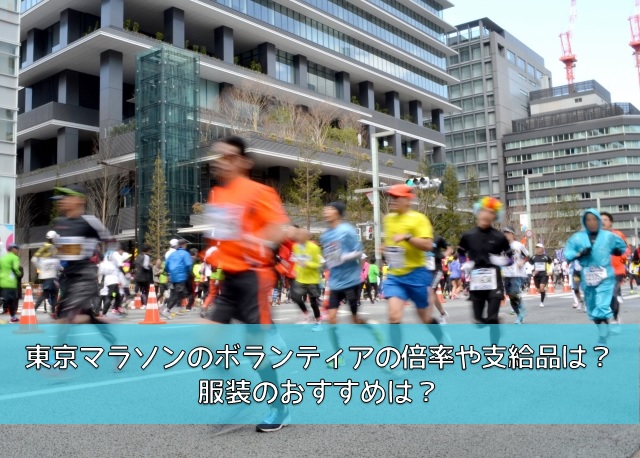 東京マラソンボランティア